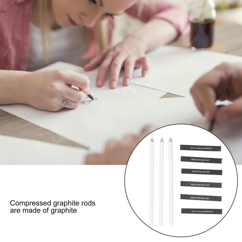 LIVOO - Kit de dessin 19 accessoires LOI002-12 crayons ombré