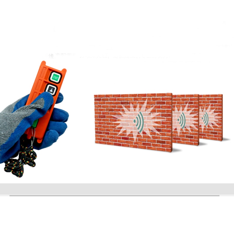 Wireless Industrial Remote Controller Electric Hoist Remote Control Winding Engine Sand-blast Equipment Used F21-2S