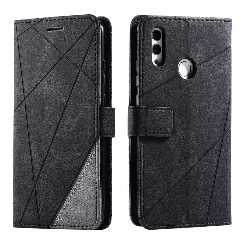 Honor 10 lite hoesje huawei honor 10 lite leren hoesje voor fundas huawei honor 10 lite hry -lx2 hoesje magnetische flip wallet cover