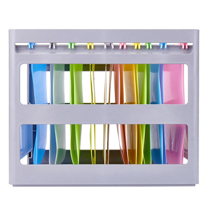 Desk Files Rack Folder Organizer Storage Document Bag Book Magazine A4 Paper Stand Holder Desktop Accessory Home Office Supplies