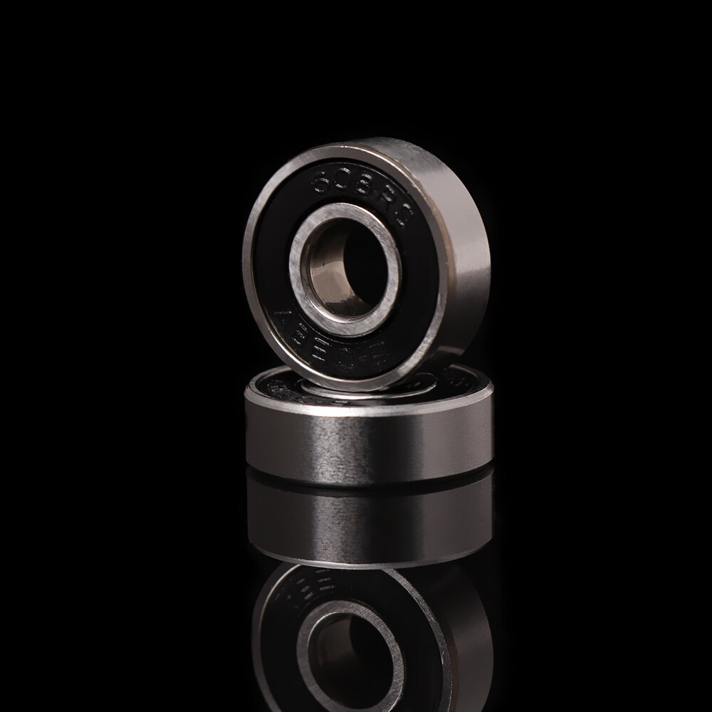 10 stuks/set scooter skates speelgoedauto 608 rszz abec -7 abec -9 lagers 608 koolstofstalen diepe groefkogel micro glijdende