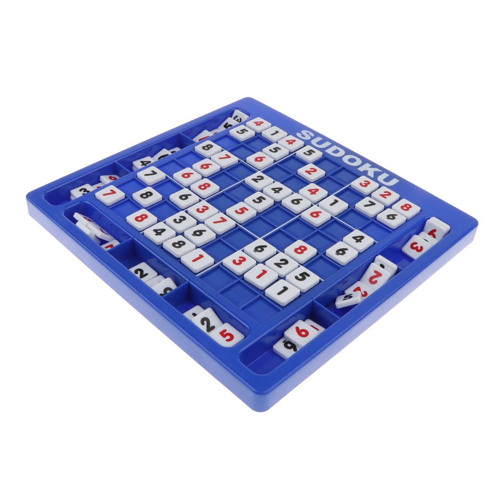 Tablero de ajedrez de Sudoku para niños, puzle con número, juego de escritorio, juguetes de inteligencia de desarrollo lógico,