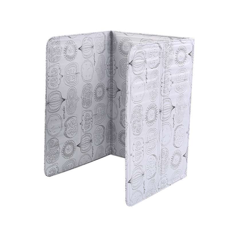 1 pieza de utensilios de cocina, pantallas de salpicaduras de aceite, placa de hoja de aluminio, estufa de Gas, deflector a prueba de salpicaduras, hogar, herramientas de cocina a prueba de viento: Style 2
