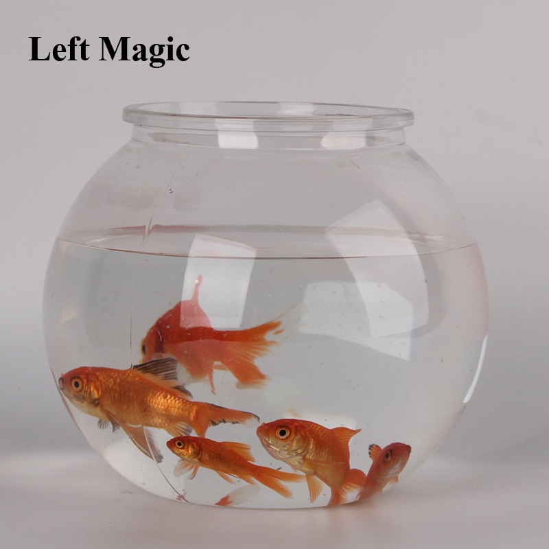 Magic Goldfish Bowl Stage Magic Tricks Appearing Goldfish Fish Magie Mentalism Gimmick Props Accessories Props Magician