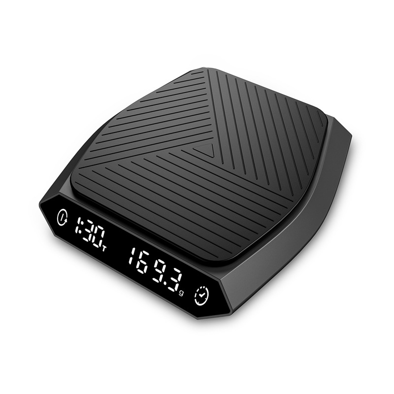 God digital kaffevekt timer 2kg /0.1g husholdnings drypp kjøkkenvekt med timer весы 커피 스케일 для кофе مقياس القهوة