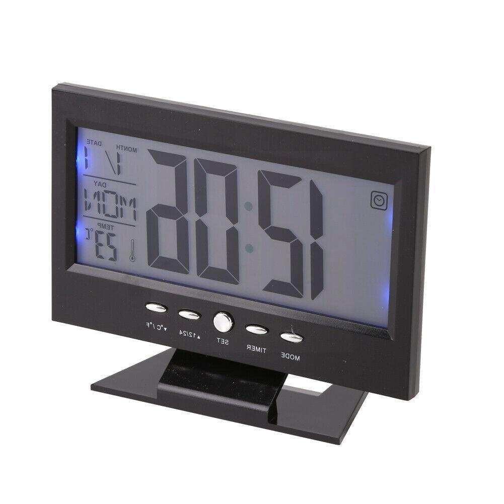 Intelligent Digital Clock Weather Station Display Alarm Function Wireless Meter Thermometer Temperature Clock Humidity Cale D1g0