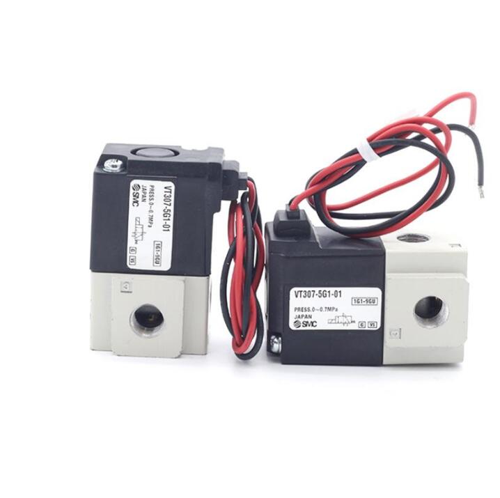 SMC solenoid valve VT307-5G1-01 VT307-5G1-02 VT307-4G1-01 VT307-4G1-02 VT307-6G1-01 VT307-6G1-02 VT307-3G1-01 VT307-3G1-02 VT307