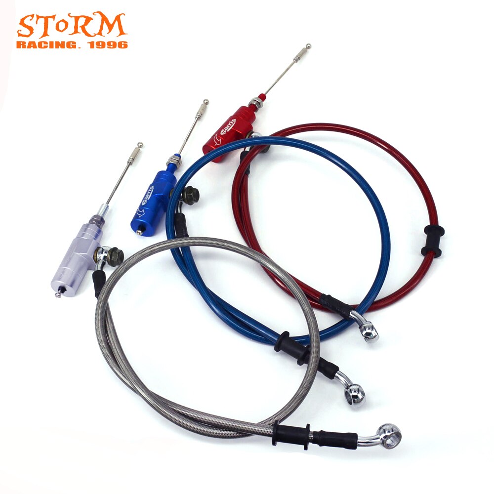 Motorcycle Performance Hydraulic Clutch Master Slave Cylinder Rod System Performance Efficient Transfer Pump With 1200MM Hose