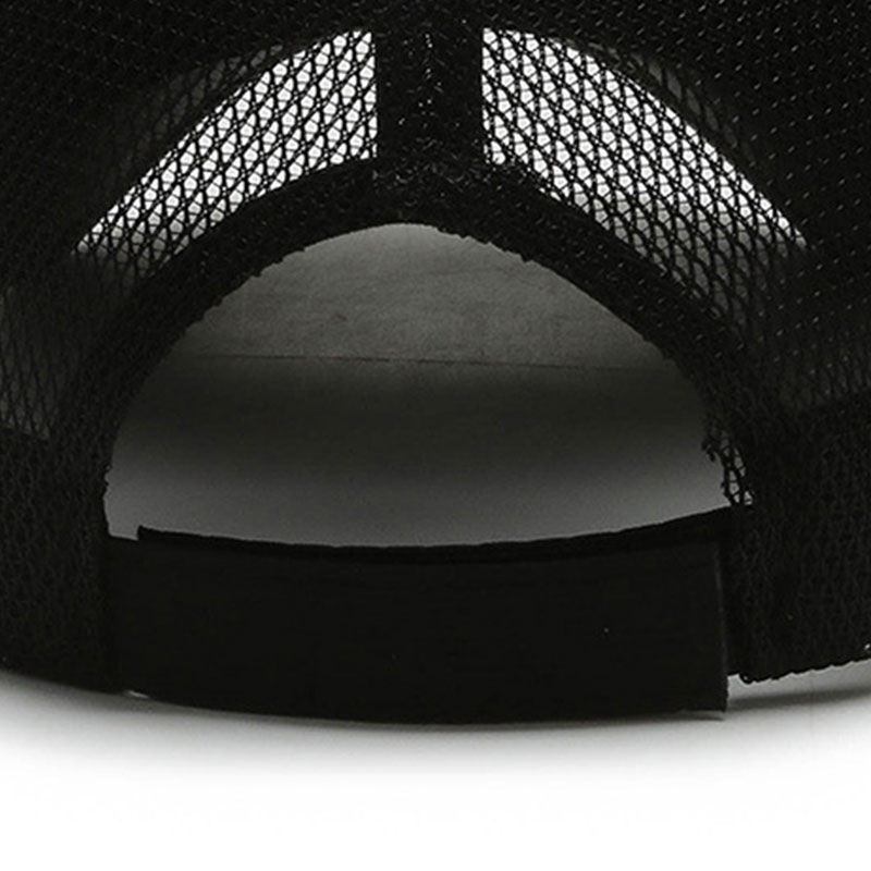 Unisex pet met klep in effen kleur, herenpet met klep, casual zonnehoed, hoofddeksel voor dames, mesh baseballpet voor outdoor streetwear