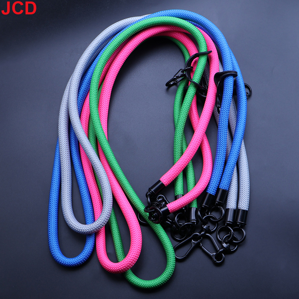 Phone Lanyard Adjustable 1cm Diameter Outdoor Universal Case Crossbody Shoulder Card Neck Cord Clip Hang Anti-lost Wrist Strap