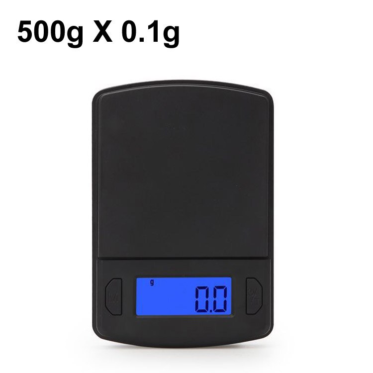 Mini balanzas de precisión pocet para joyería digital, bisutería de diamantes dorados, balanza electrónica de Balance de peso 0,01: 0.1g x 500g
