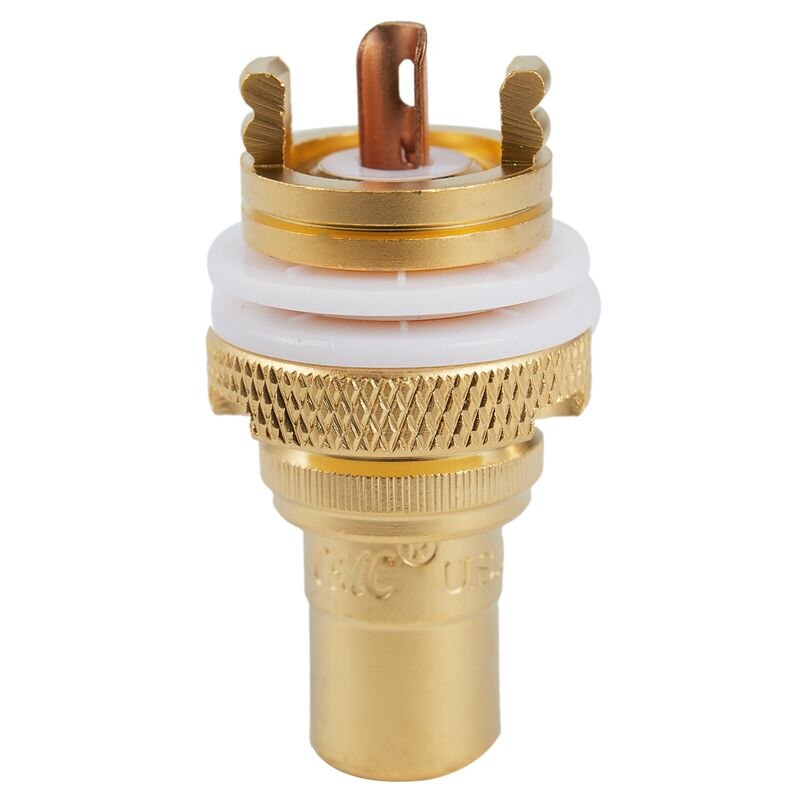 8 x cmc banhado a ouro rca phono chassis soquetes feminino profissional amp alta fidelidade rca soquete banhado a ouro lotus assento fêmea