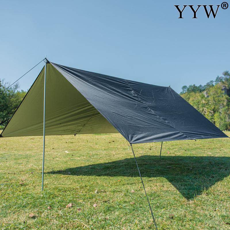 Ultralight Tarp Outdoor Camping Tourist Camouflage Tent Sun Shelter Shade Awning Pergola Waterproof Beach Tent Hammock Rain Fly