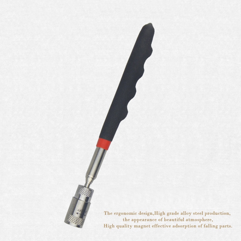 Mini neodymium imanes led pick up stick teleskopiske magnetiske værktøjer til plukning af møtrikbolte  gq999