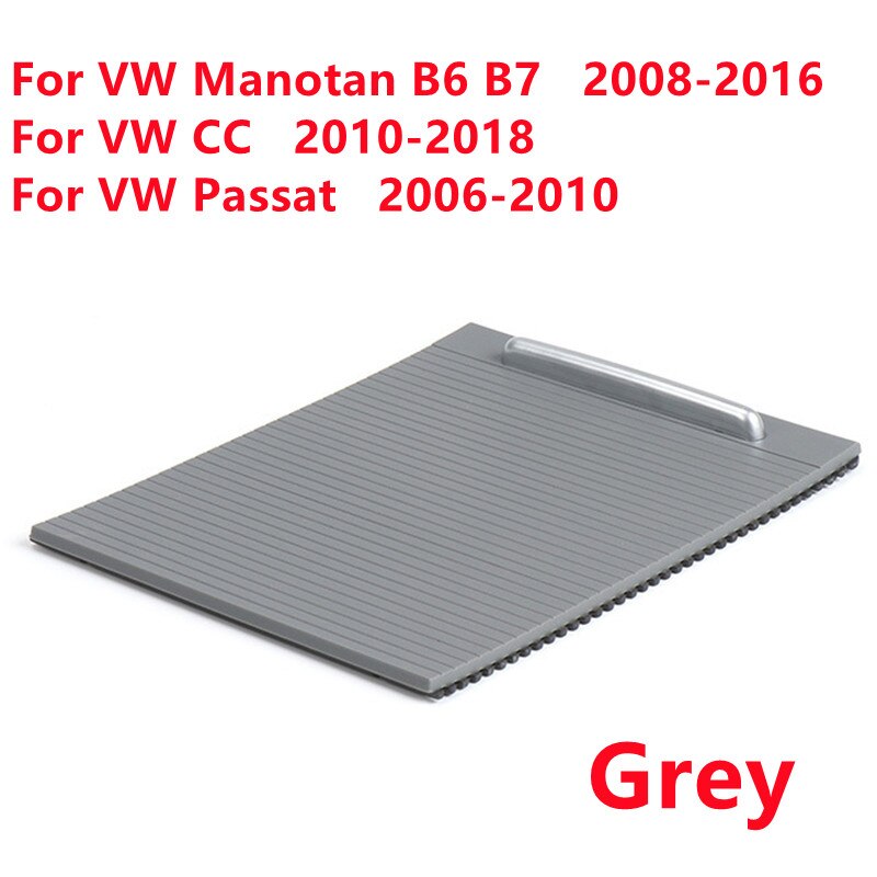 Car Center Console Shutters Cup Holder Roller Blind Cover Replacement Fit For Volkswagen VW Magotan Passat CC B6 B7 3CD857503: Grey