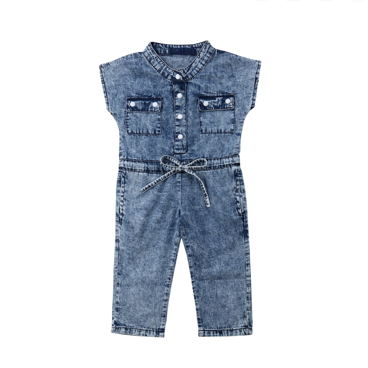 IMCUTE Kleinkind Kinder Mädchen Denim Overall Overall Overalls Outfits kinder Kostüm Kleidung Sommer: size 110