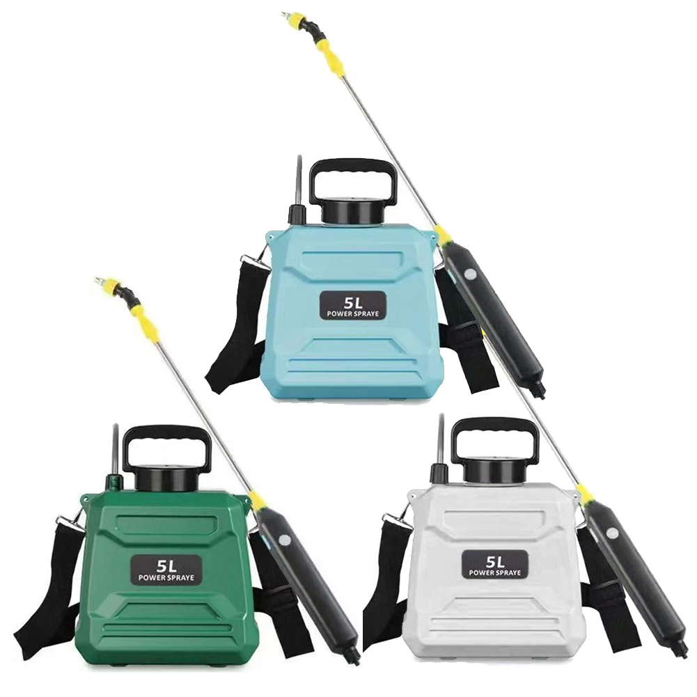 5l- skulder pesticid sprøjte automatisk sprøjteflaske usb genopladelig havevandssprøjte græsplænesprinkler til rengøring af glas
