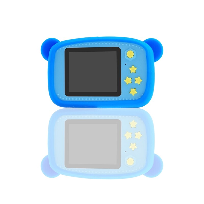 Bambini portatili 1300W HD Digital Macchina Fotografica Carino Figura Dell'orso Del Fumetto 2 Pollici IPS Schermo Mini Macchina Fotografica Giocattolo Regalo per bambini