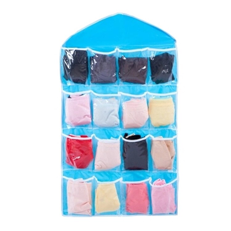 Kleding garderobe opbergers hangende organizers tas 16 rooster opbergers deur ondergoed sokken tassen muur 13 juli