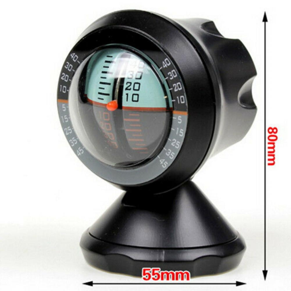 Car Slope Meter Inclinometer Gradient Balancer Declinator Angle Slope Level Meter Gauge