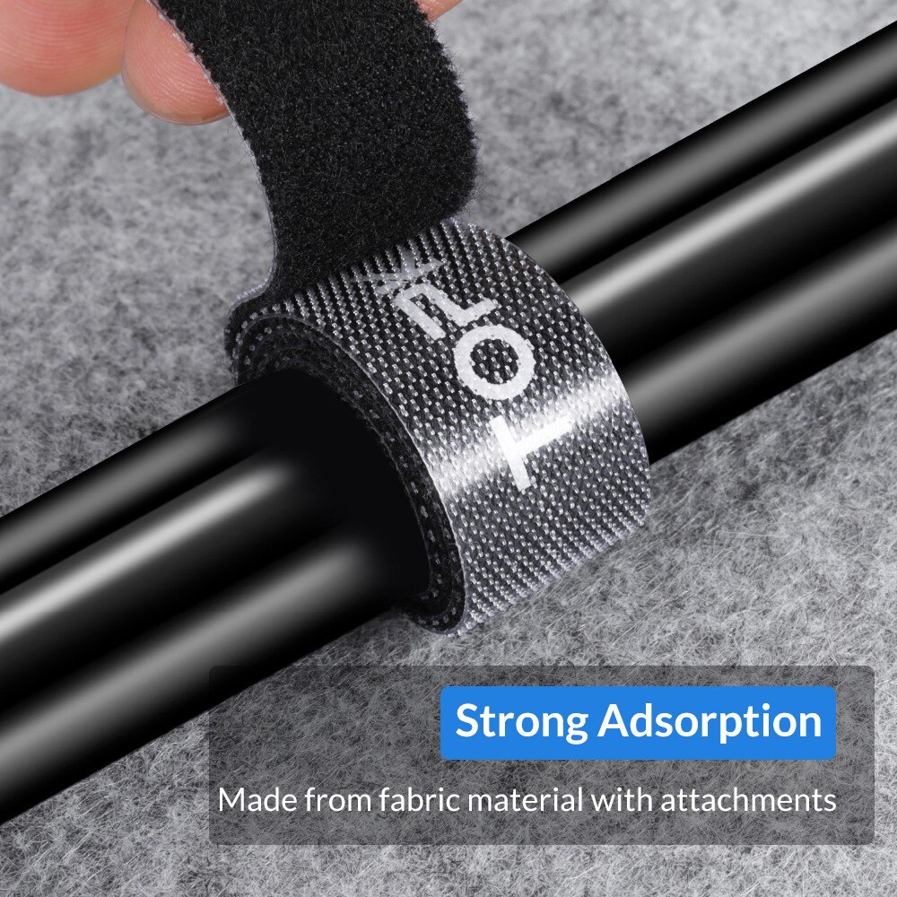 Hebilla de nailon para auriculares, hebilla de almacenamiento de cable de datos para atar cables finos, bridas de carga, administrador de arnés de ordenador, oferta de 11,11