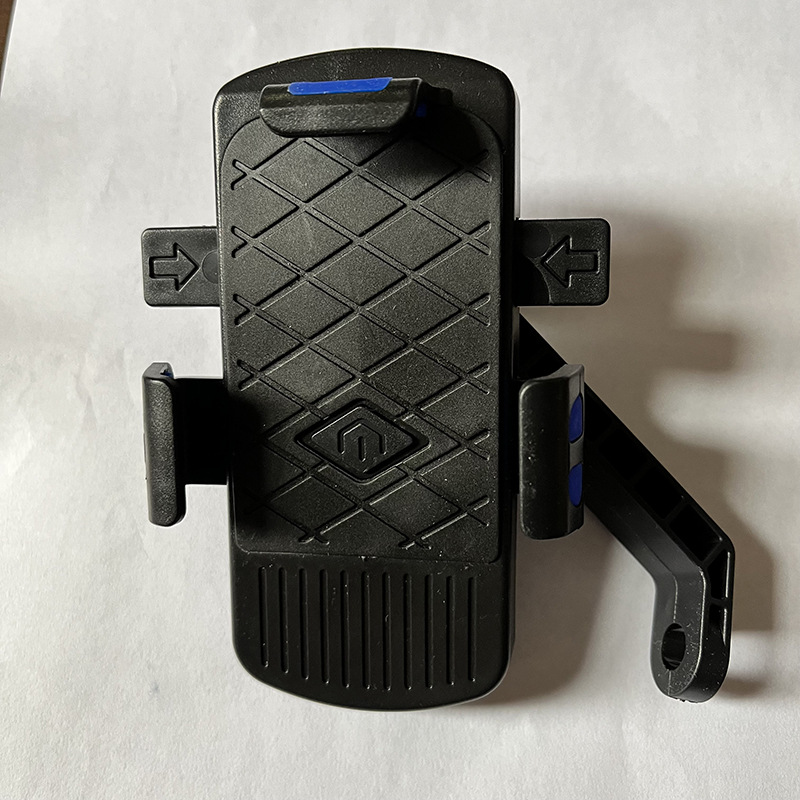 Soporte para teléfono de bicicleta, soporte para teléfono móvil para motocicleta, soporte para teléfono móvil, accesorios para bicicleta de montaña, accesorios para ciclismo: Azul