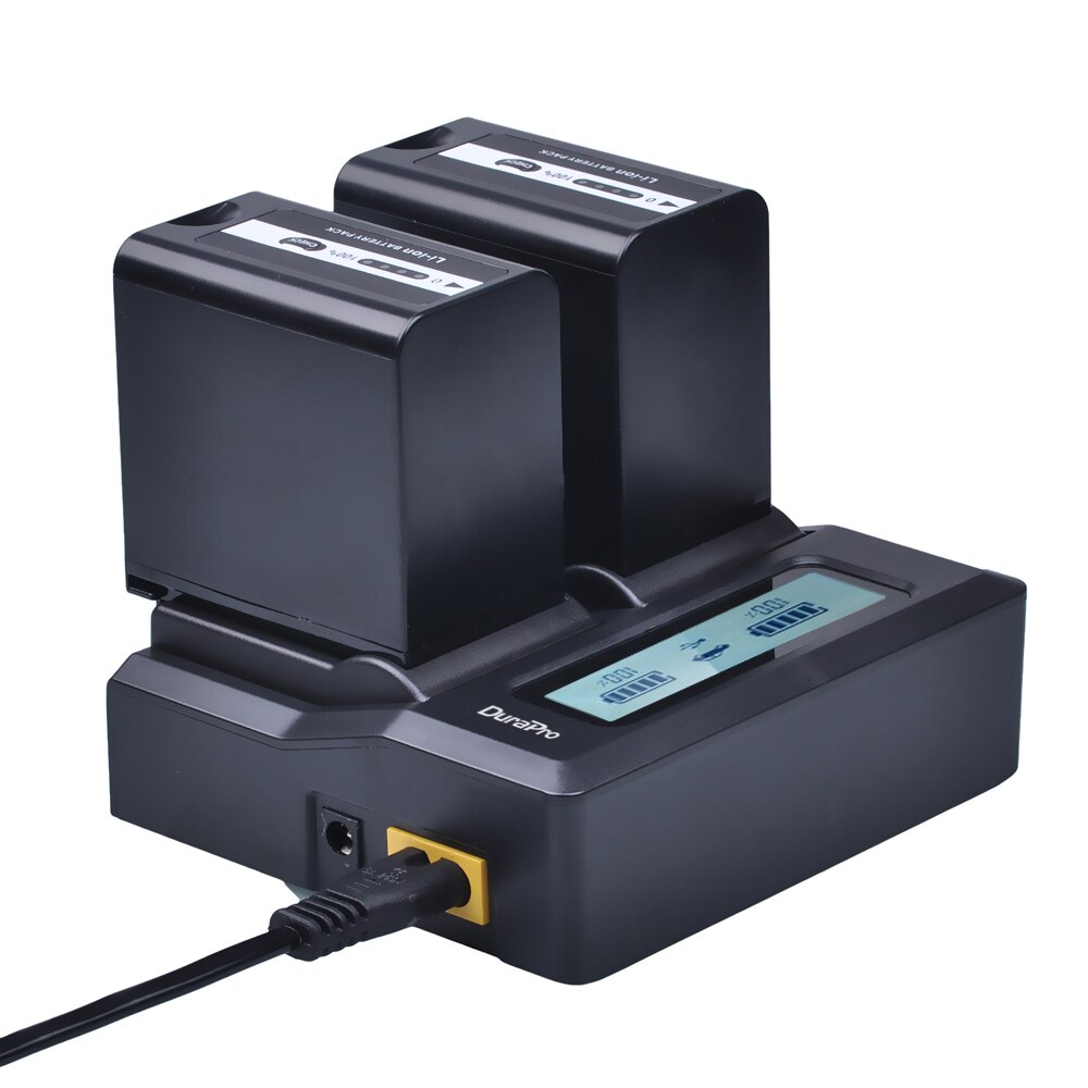 1PC LCD Dual Schnell Ladegerät Universal- für CGR-D54 CGA-D54S VW-VBN130 VBN260 VBN390 VW-VBD58 VBD78 AG-DVC30 DVX100A Batterie