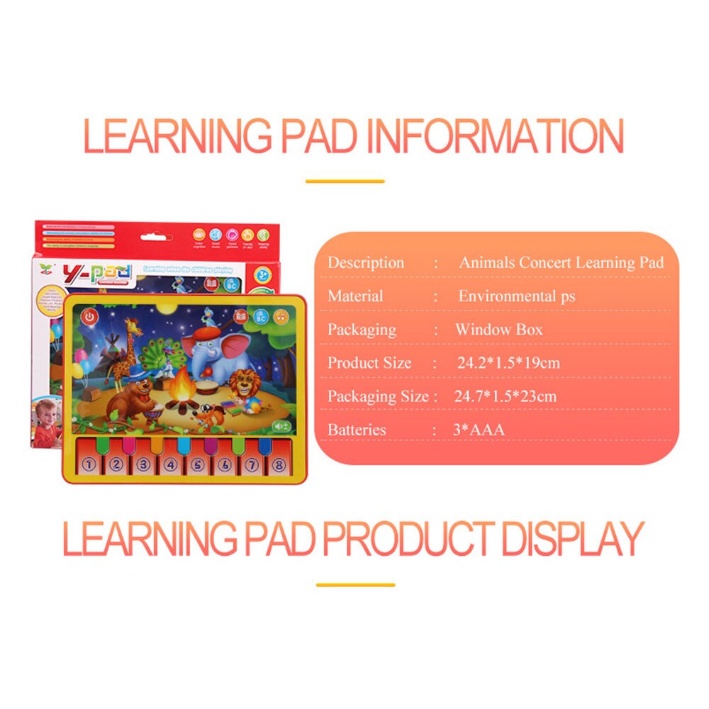 Early Learning Computer Baby Learning Machine Learning Computer Tablet Touch Type Tablet Computer Point Reading Learning