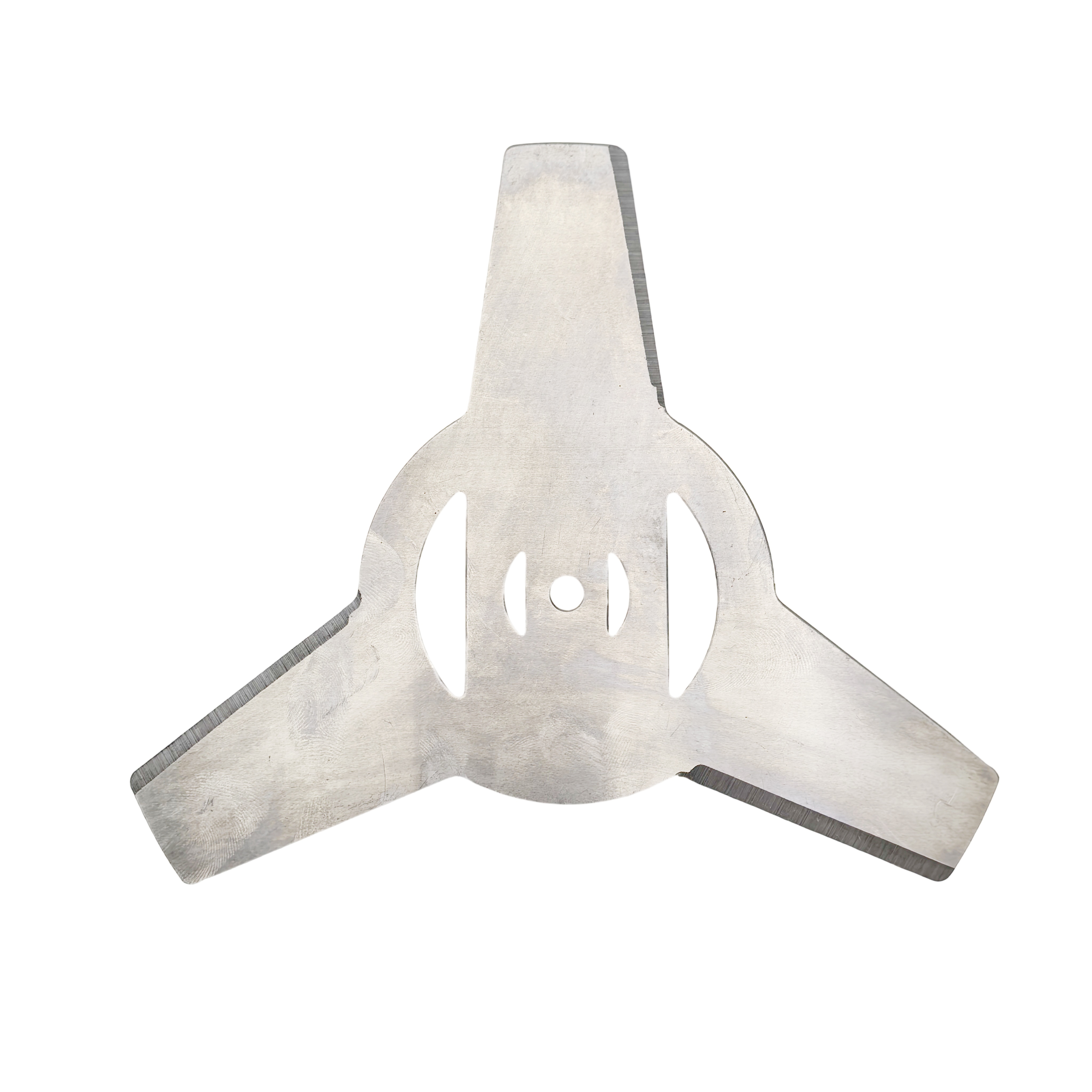 150mm Metalen Mes 3 Tanden voor Elektrische Grastrimmer Bosmaaier Universele Gras String Trimmer Bosmaaier Hoofd Blades: Beige