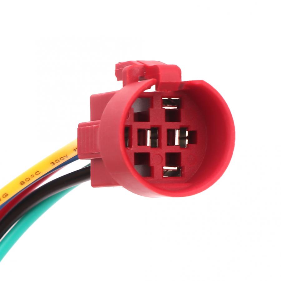 5PCS 5 pin Metal Button Switch Wire Socket Connector for 19mm Diameter Metal Push Button Switches Switch Wire Socket Connector