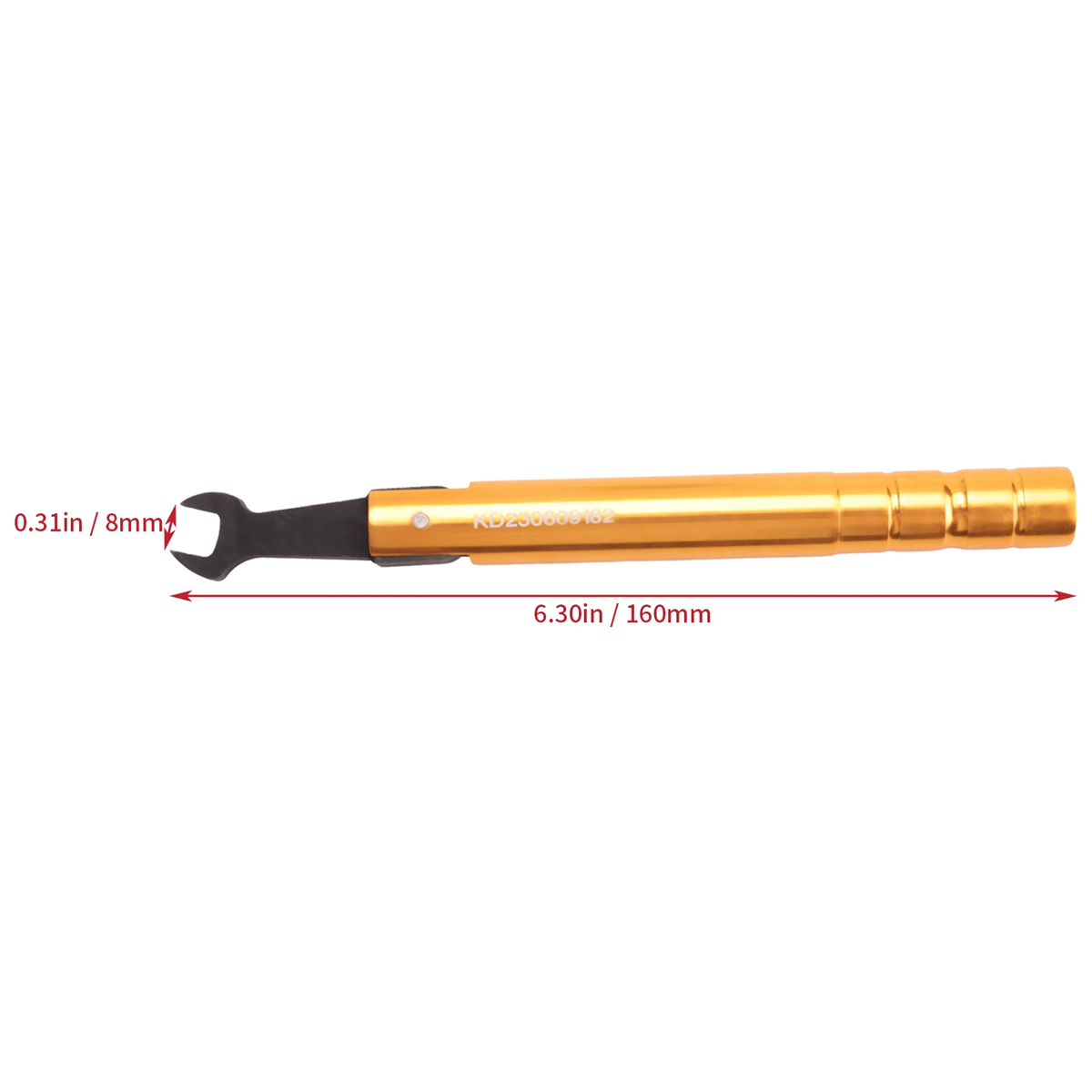 SMA torque wrench RF connector opening 8MM electrommunication Coax Adapter convertor Straight goldplated spanner