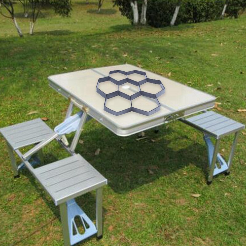 Moule de pavé en béton réutilisable, 2 pièces, 30x30Cm, pour pavé de jardin, Patio, marche, DIY