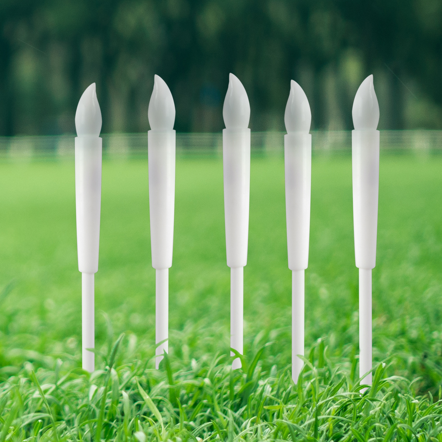 1pc/2pcs LED Tea Light Candles Flameless Candle for Wedding Halloween Party Decoration Battery-Powered Night Light Cake Decor: 2pcs