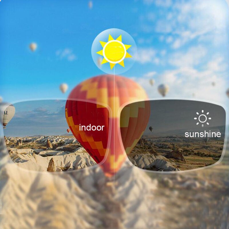 Photochrome Objektiv Benutzerdefinierte Herr8 asphärische linse UV Schutz Beschichtung Füllen Brillen Linsen