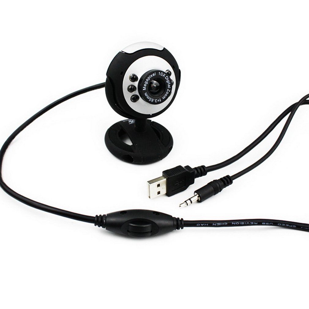 Practical Camera HD Webcams USB Camera Video Recording Web Camera Portable Drive-free Webcams For PC