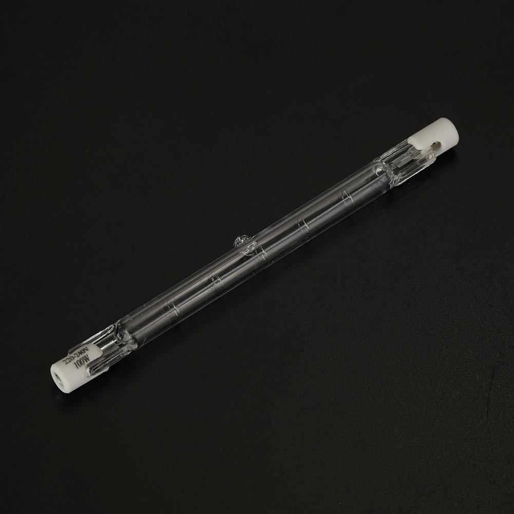 Lámpara halógena de yodo de tungsteno, transparente, segura, para el hogar, duradera, respetuosa con el medio ambiente, para interior y exterior