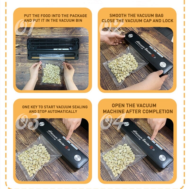 NoEnName_Null Vacuüm Sealer Verpakking Sluitmachin... – Grandado