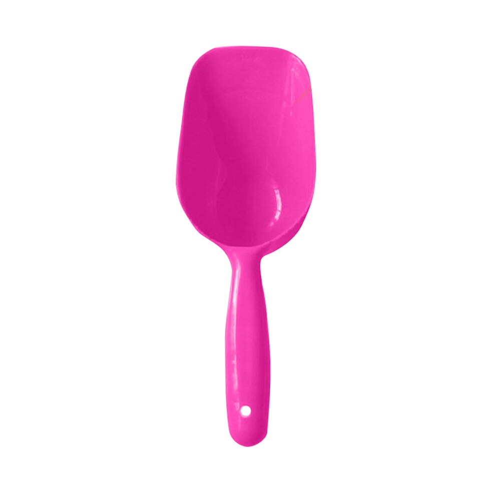 1pc hund valp katt fågel iller kanin mat matare skopa spade spade fat verktyg plast skopa katt sand rengöringsprodukter