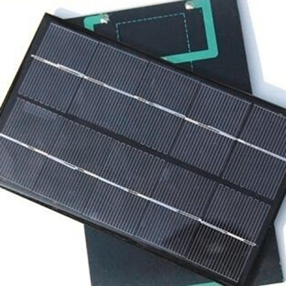 Solar Panel 5V Mini Solar System DIY Battery Cell Phone Chargers Portable Solar Cell 5W Solar Panels Generator Charger Panel