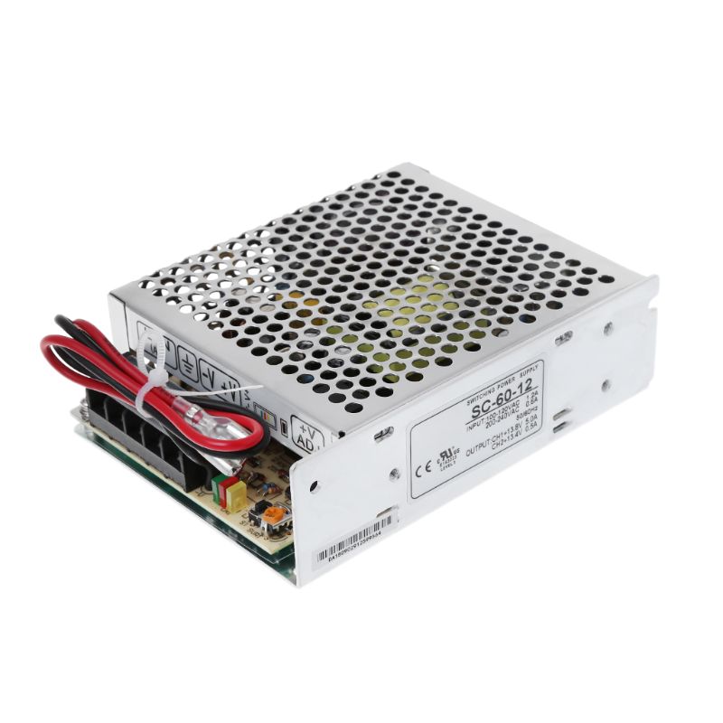 SC-60W-12V 5A Schaltnetzteil Mit UPS Monitor AC Batterie Ladegerät