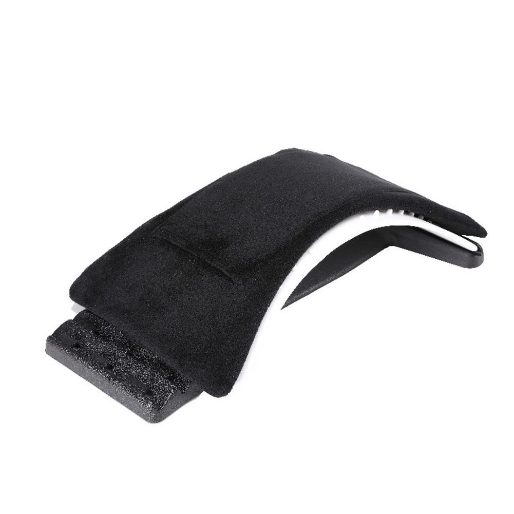 Safety Waist Support Lumbar Spine Corrector Pad Back Stretcher Massager: B
