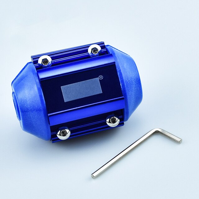 Universal Car Fuel Saver Magnetized Car Fuel Economizer Vehicle Fuel Saving Device Auto Magnetizer Car Saving With Tools: Blauw