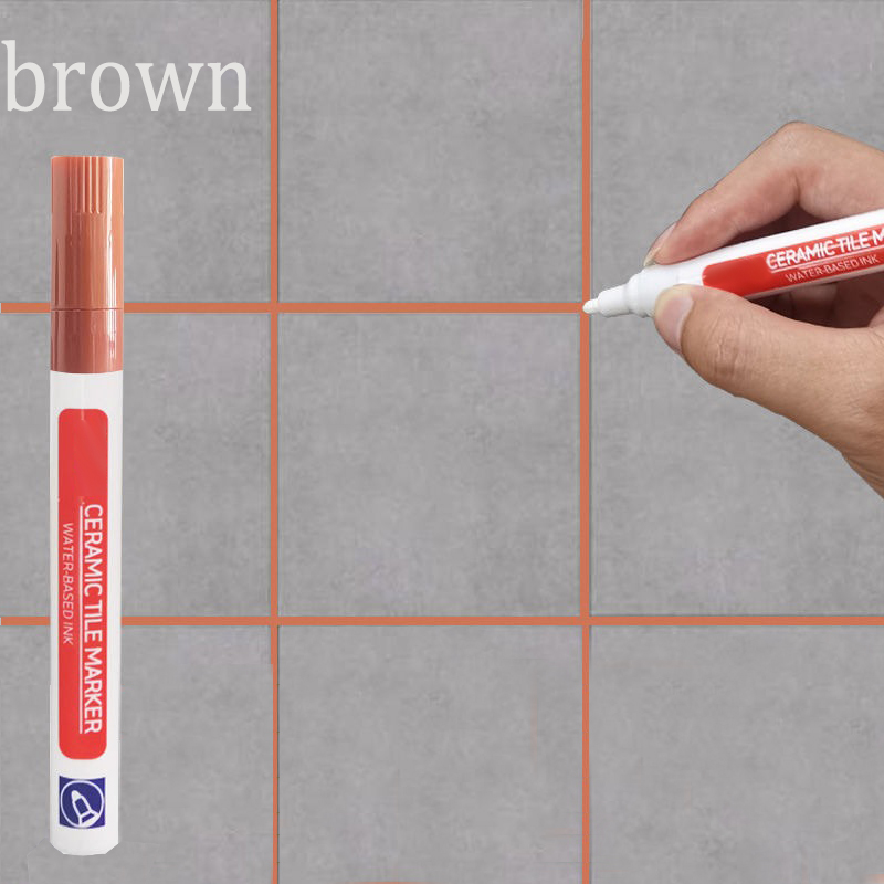 Fliesen mörtel Reparatur Fliesen mörtel Reparatur Fliesen Marker Fliesen Marker Fuge Fütterung Stift Fliesen Farbe Stift lösch bar Whiteboard Marker yb003: Dark Khaki