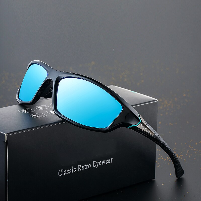 GOBYGO Fishing Luxury Polarized Sunglasses Men&#39;s Driving Shades Sun Glass Vintage Driving Travel Fishing Classic Sun Glasses