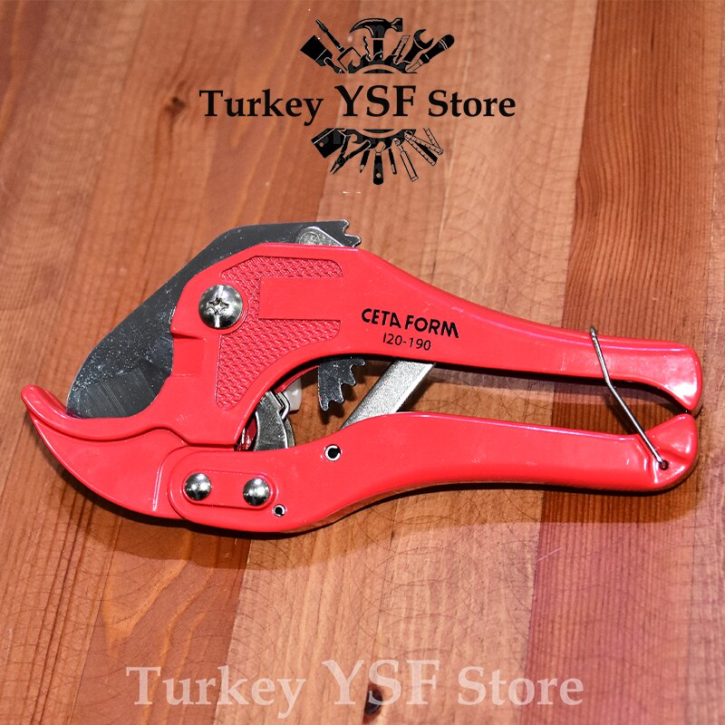 42mm PVC Pipe Cutter Cutting Hand Tools PPRC Pipe Cutter Ratchet Scissors Tube Cutter PVC PU PP PE Hose