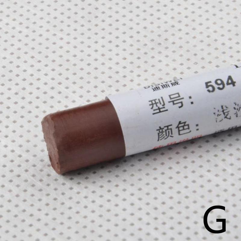 Scratch Repair Wax Pen Wooden Furniture Floor Repair Crayon Wood Scratch Filler Remover Wooden Furniture Up Tool 15 Colors: G