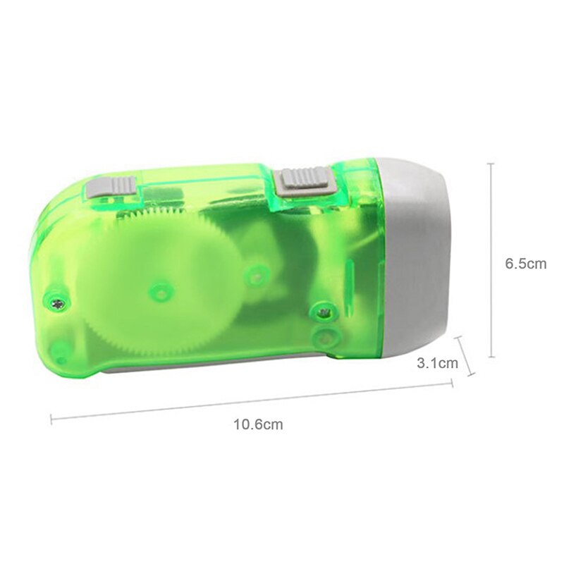 Led Hand Drukken Dynamo Zaklamp Lantaarn Draagbare Camping Hand Crank Zaklamp Emergency Lamp Licht Voor Outdoor Home