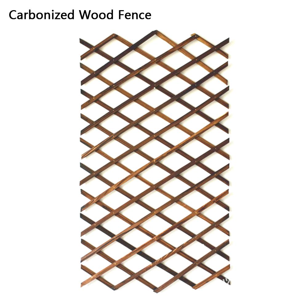 Extendable Instant Fence Outdoor Wooden Fence Garden Balcony Vine Frame Wedding Props Decoration