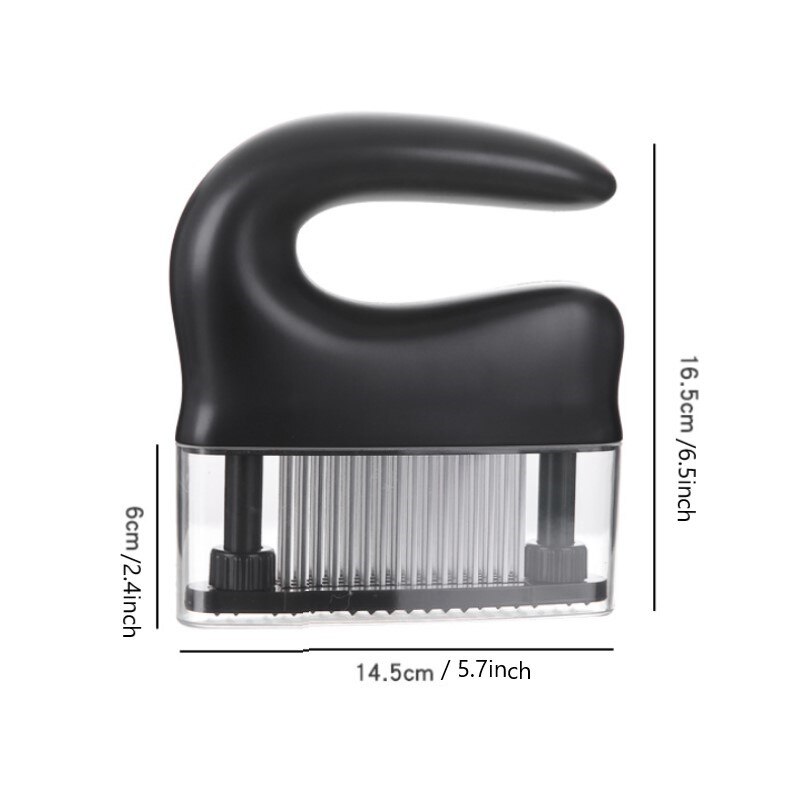 48-Pin Steak Vleesvermalser Losse Vlees Naald Gebroken Pees Naald Tenderizer Losse Vlees Naald Keuken Accessoires