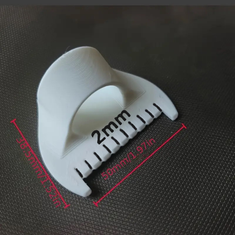 Sewing Needle Gauge Measuring Tool, Finger Ruler Sewing Template For Equal Stitches, Finger Protector, DIY Stitching Guide Tool